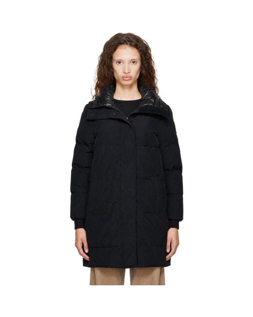 Canada Goose Black Tonal Disc Louise Down Parka