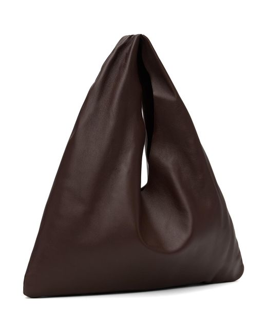 The Row Brown Small Bindle Tote