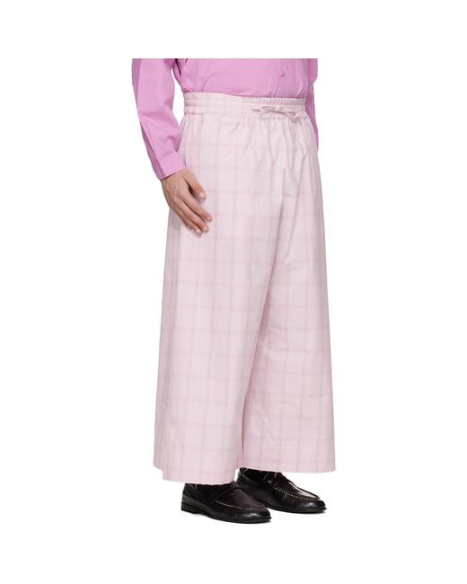 Toogood Pink 'The Boxer' Trousers for men