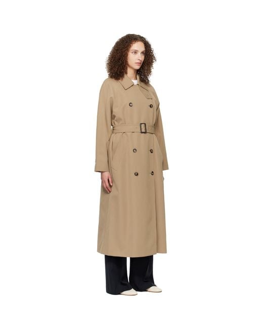 A.P.C. Multicolor Belted Trench Coat