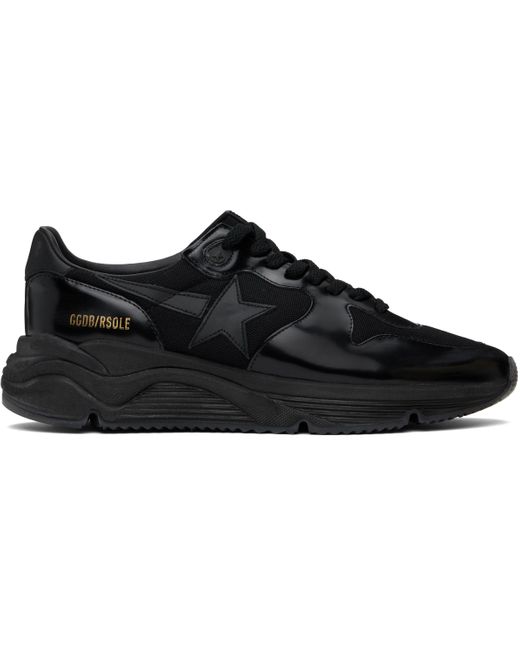 Golden Goose Deluxe Brand Black Running Sole Sneakers for men