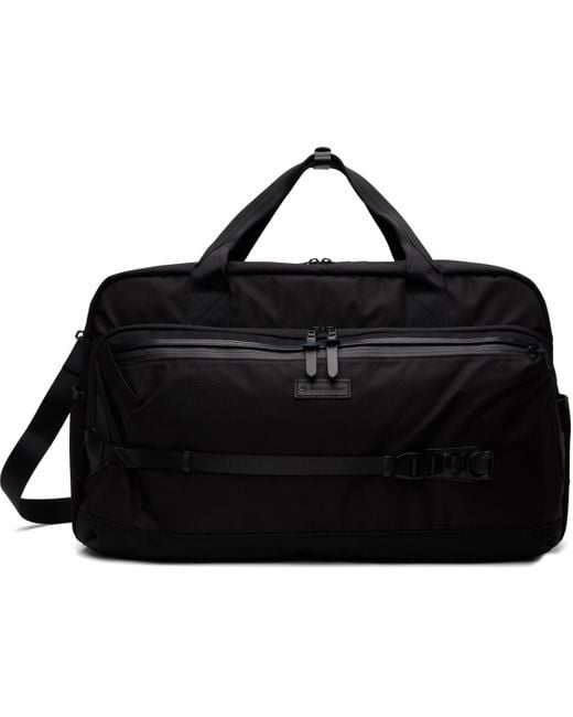 Master Piece Black Potential 2Way Duffle Bag for men