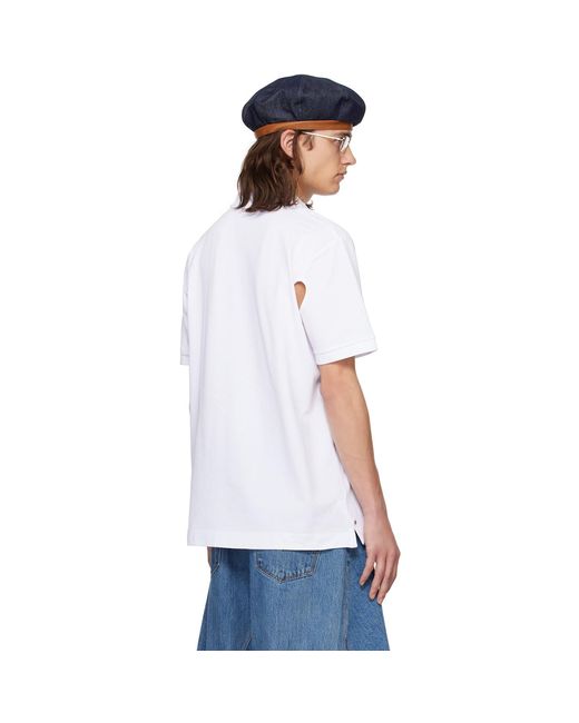 Bless White Polo-Air Polo for men