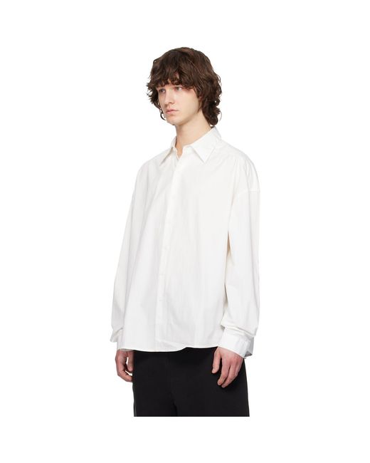 Entire studios White Miller Shirt for men