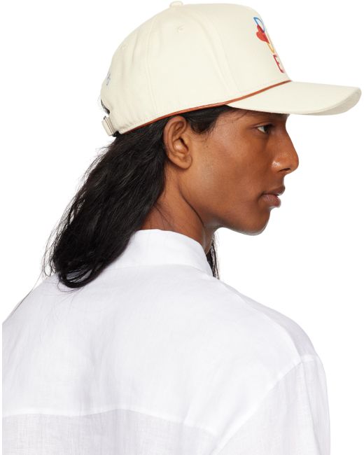 DSquared² White Off- 'Summer Lovers' Baseball Cap for men