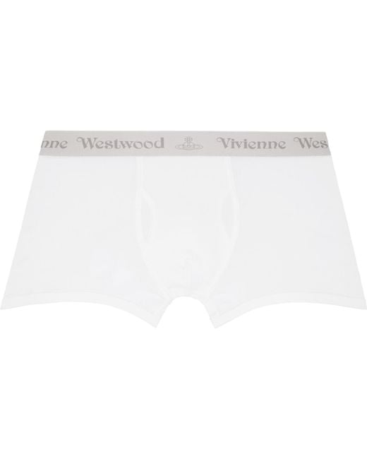Vivienne Westwood Black Three-Pack Cotton Boxer Briefs for men
