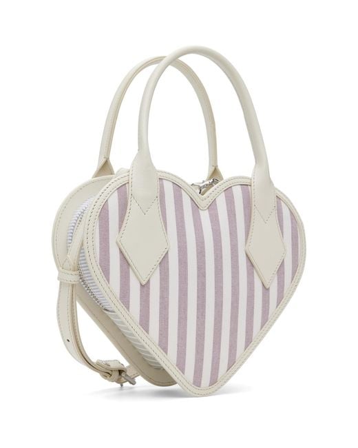 Vivienne Westwood Multicolor Off- & Josephine Heart Crossbody Bag