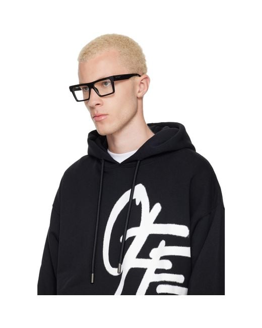 Off-White c/o Virgil Abloh Black Style 5030 Glasses for men
