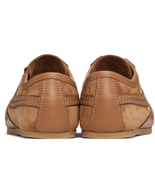 Dries Van Noten Black Tan Suede Sneakers