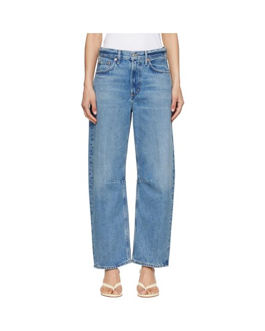 Citizens of Humanity Blue Miro Relaxed Jeans