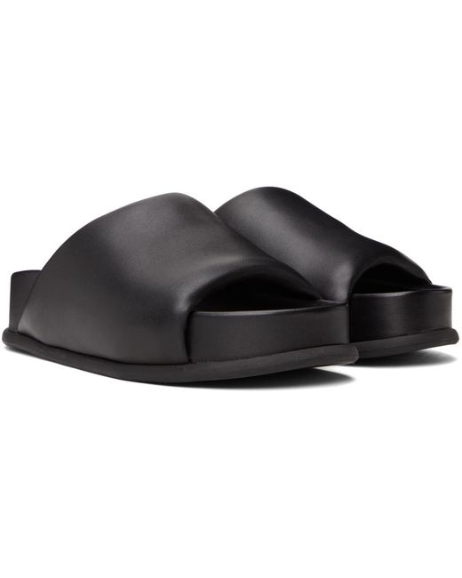3.1 Phillip Lim Black Freida Pillow Sandals