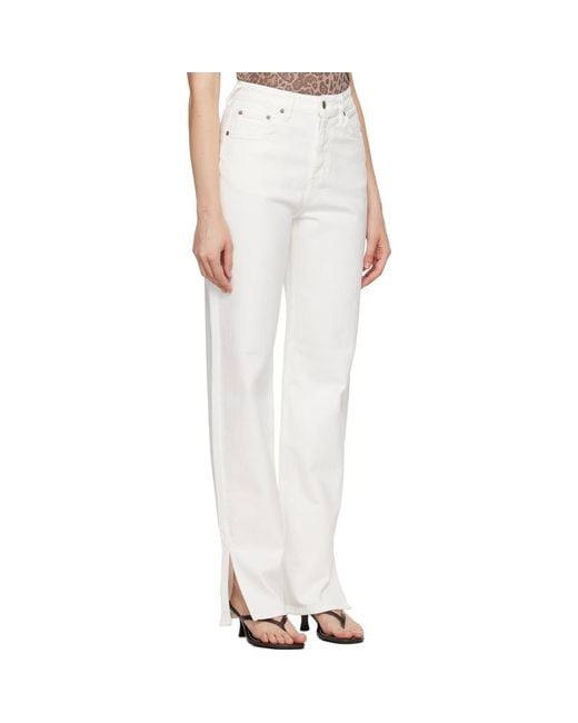 Ksubi White Off- Playback Splits Jeans