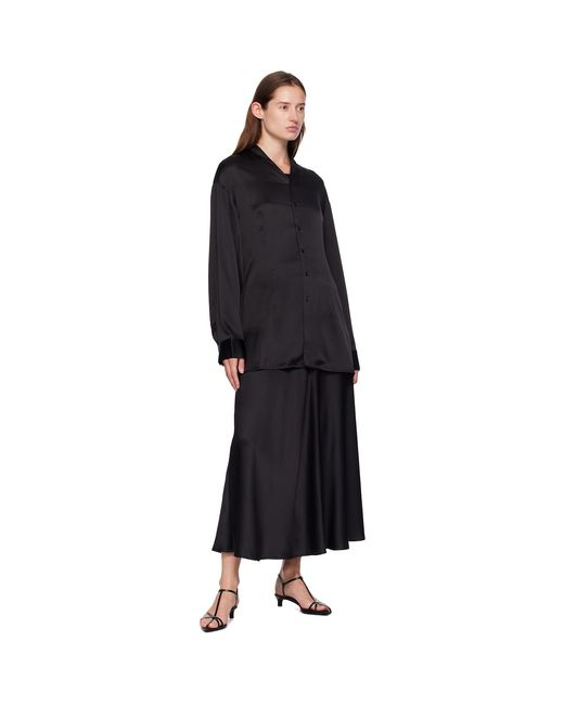 Lisa Yang Black Button-Up Shirt
