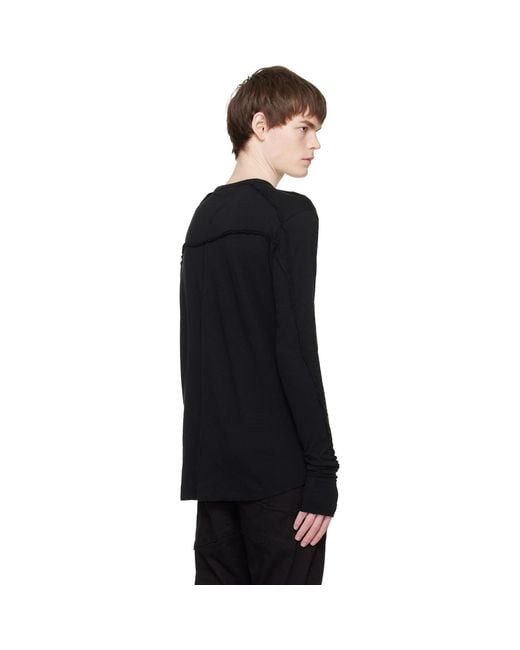 Thom Krom Black M Ts 922 T-Shirt for men