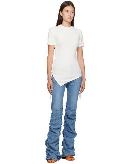 ANDERSSON BELL White Ssense Exclusive Cindy T-shirt