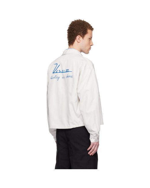 Visvim White Off- Somer Swing Jacket for men