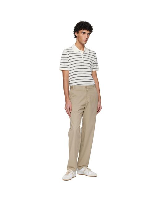 A.P.C. Natural Lawrence Trousers for men