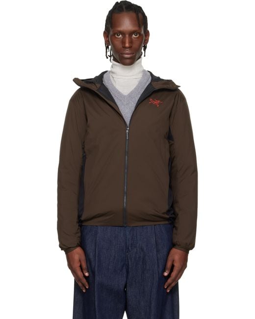 Arc'teryx Black Atom Hoody Jacket for men