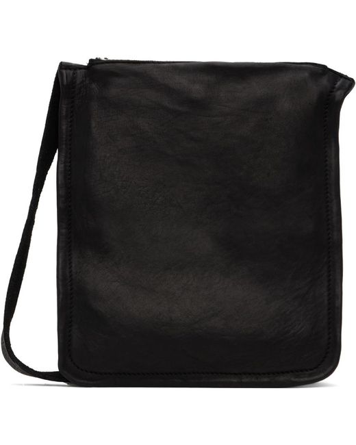 Guidi Black W4 Bag for men