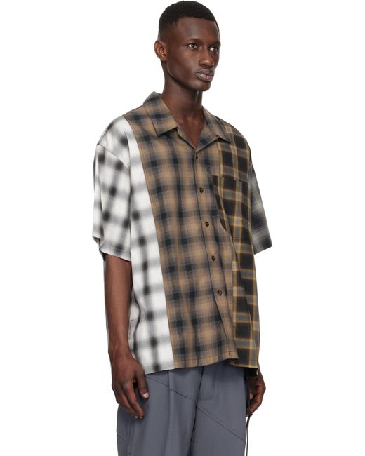 Song For The Mute Black Button Up Gym Shirt for men