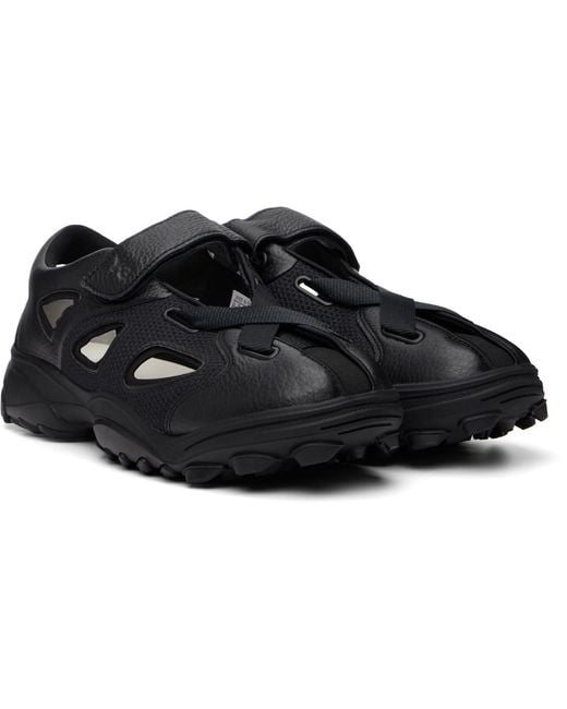 Y-3 Black Gsg9 Sandals for men