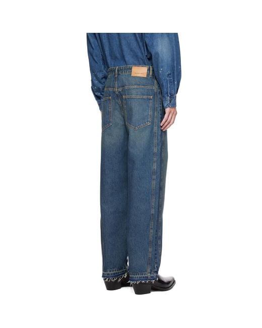 Isabel Marant Blue Jorian Jeans for men