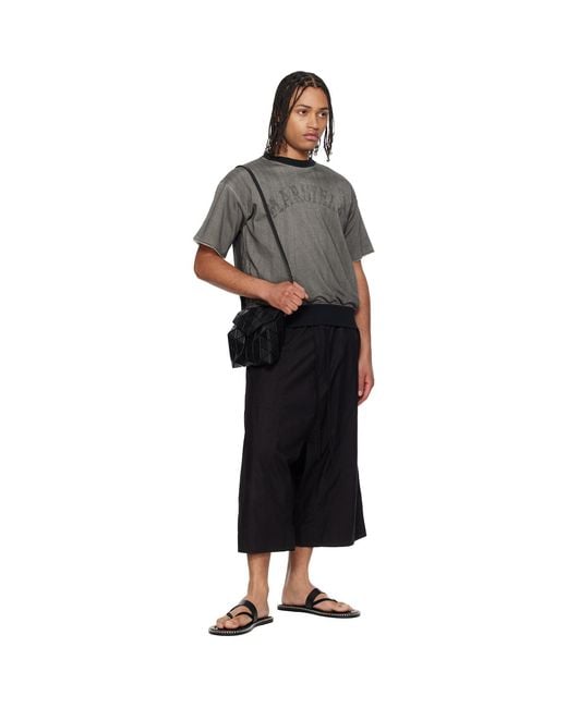 Issey Miyake Black Torso Bag for men