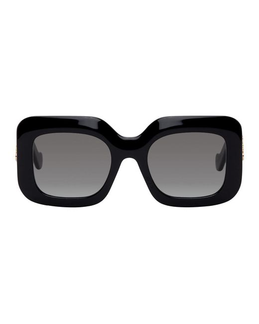 Loewe Black 53mm Square Sunglasses