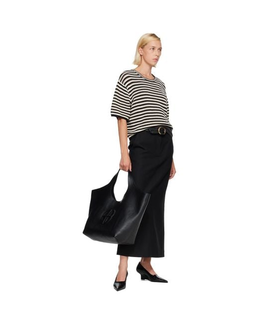 Anine Bing Black Lili Tote