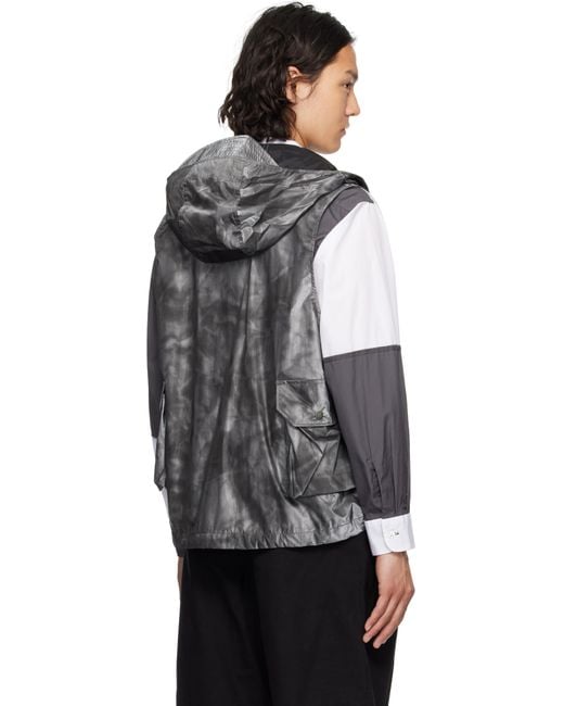 Engineered Garments Field Vest in Black for Men | Lyst