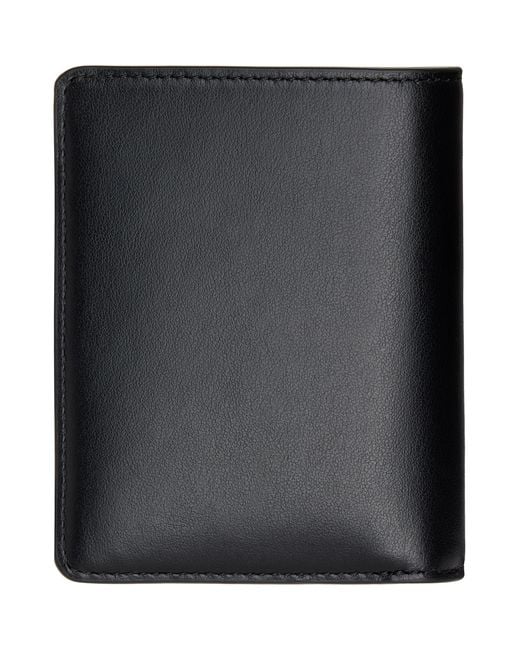 KENZO Black Paris Tulip' Bifold Wallet for men