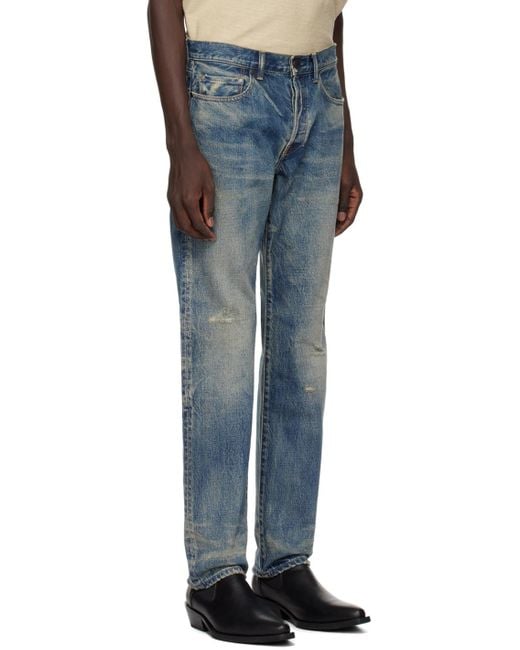 John Elliott Black 'the Daze' Jeans for men