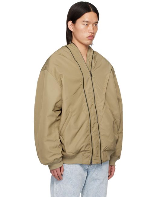 Y. Project Multicolor Double Zip Bomber Jacket for men