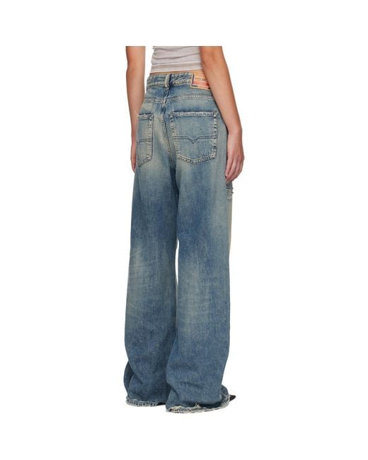 DIESEL Blue Relaxed 1996 D-Sire Jeans