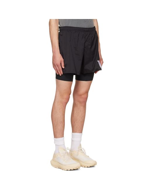 Satisfy Black Techsilk Shorts for men