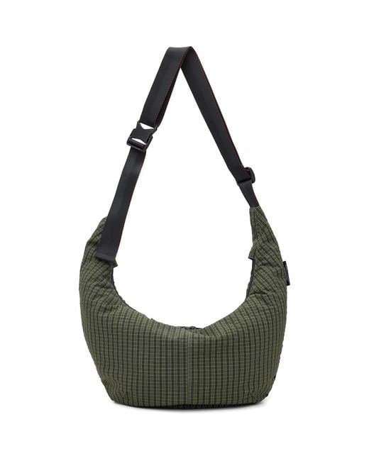 Comme des Garçons Black Grid Check Pattern Bag for men
