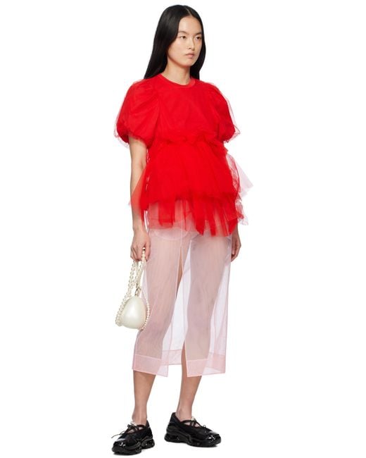 Simone Rocha オフホワイト Pearl Egg バッグ White
