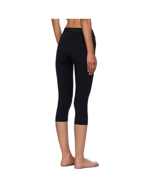 Tom Ford Black Modal Yoga Leggings
