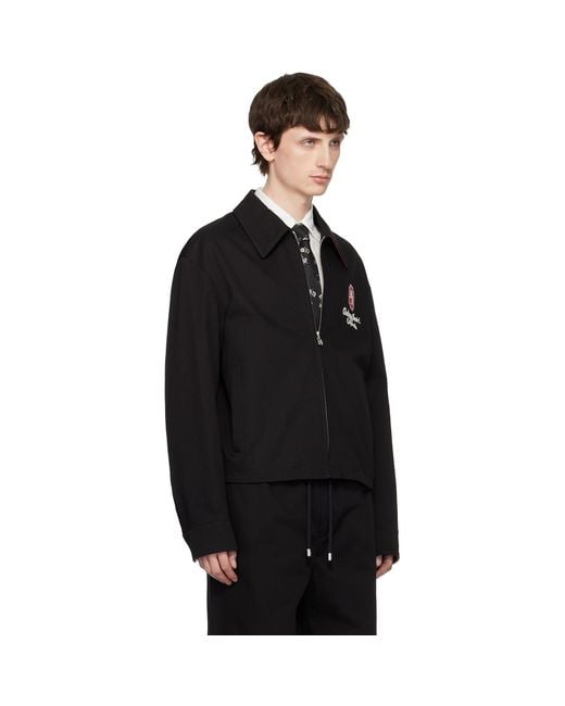 Amiri Black Ma Chateau Jacket for men