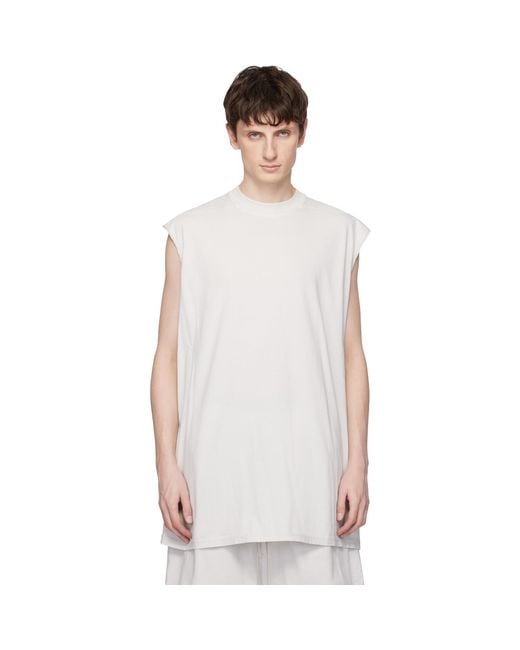 Rick Owens Multicolor Off- Temple Tarp T-Shirt for men