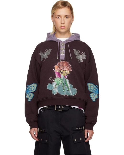 Chopova Lowena Black Quimby Hoodie
