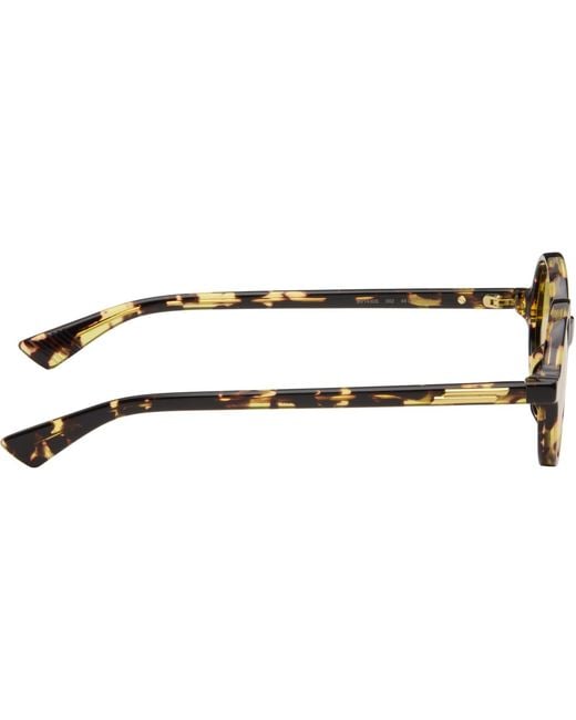 Bottega Veneta Black Ribbon Slim Sunglasses for men