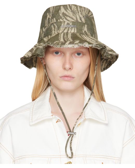 Jacquemus カーキ 'The Artichaut' バケットハット Natural