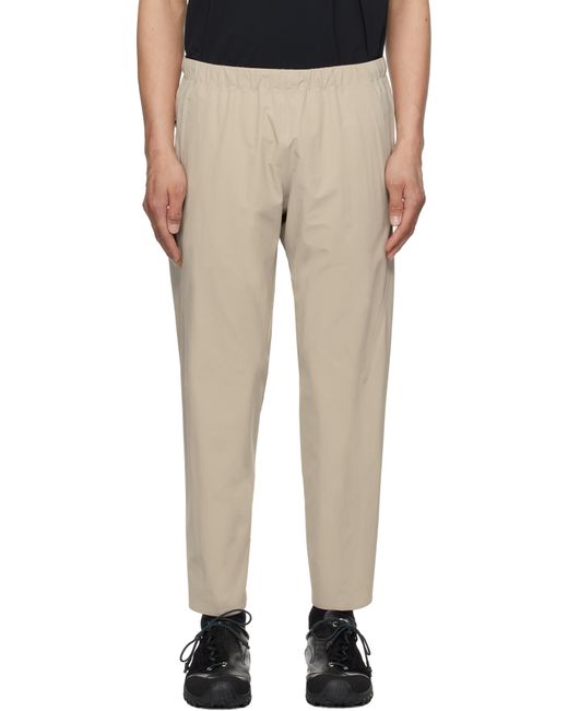 Veilance Natural Taupe Secant Comp Trousers for men
