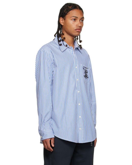 Y. Project Blue Graphic Shirt for men