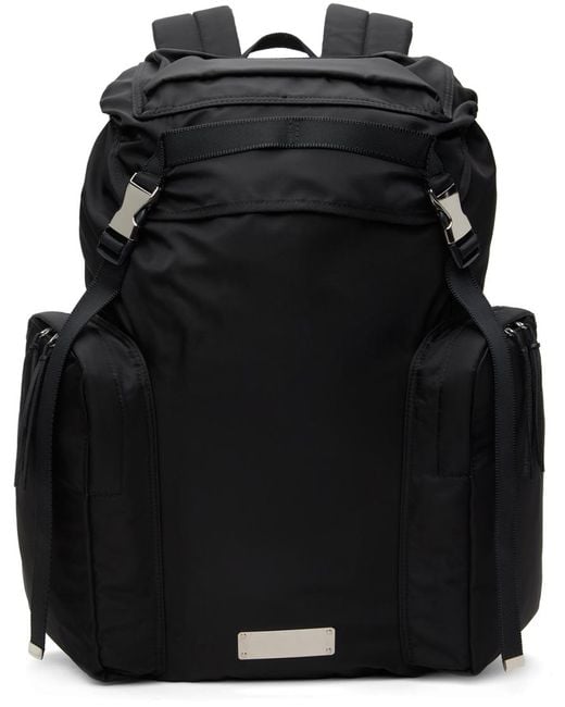 Undercover Black Uc0D6B03 Backpack for men