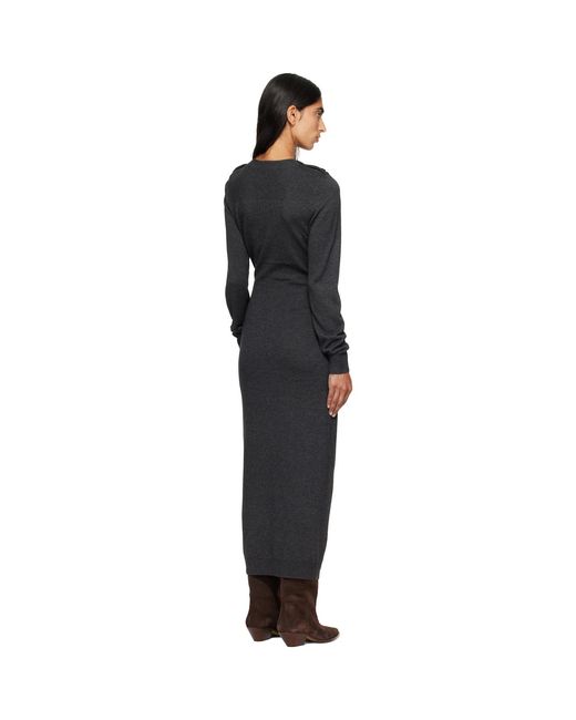 Isabel Marant Black Jozira Maxi Dress