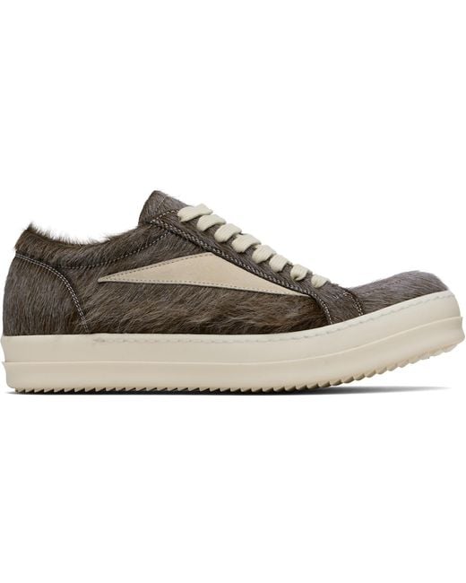 Rick Owens Black Concordians Vintage Sneaks Sneakers for men