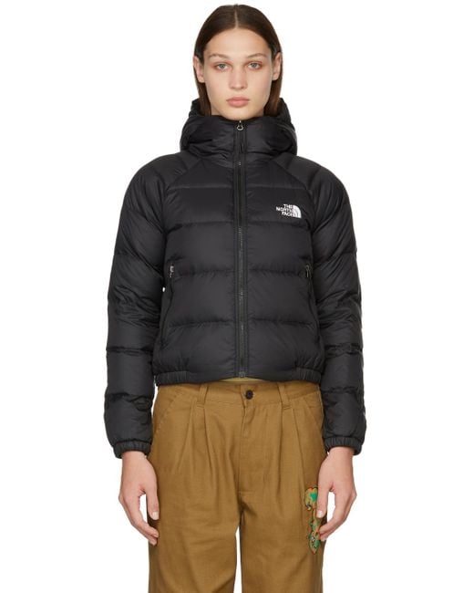 The North Face Synthetic Black Down Hydrenalite Hooded Puffer Jacket Lyst