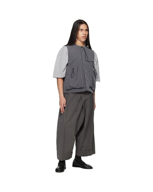 Toogood Black 'The Baker' Trousers for men